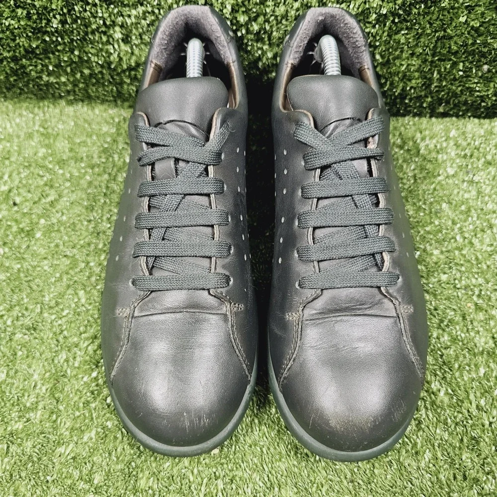 Camper Pelotas Dark Green Leather Casual Comfort Sneakers Womens US 7.5 8‎ EU 38